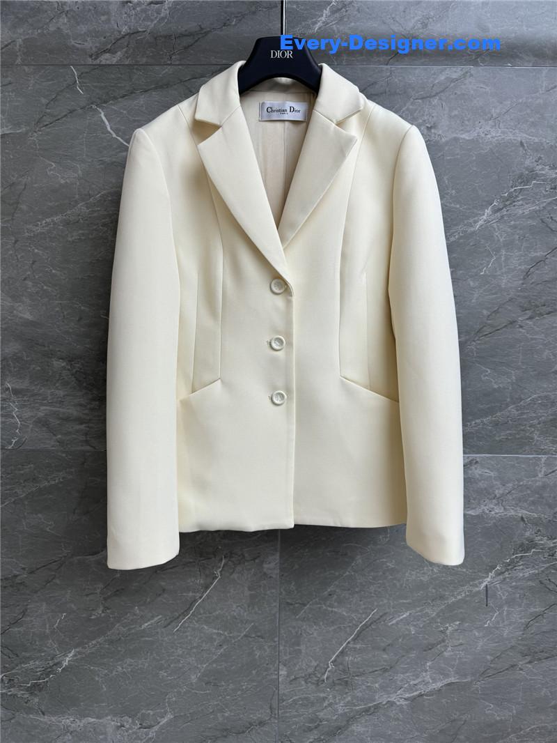 D10r lapel single-breasted suit jacket