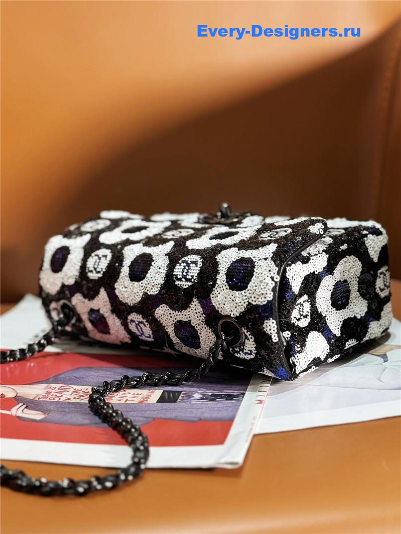 Ch**el camellia cf flap bag