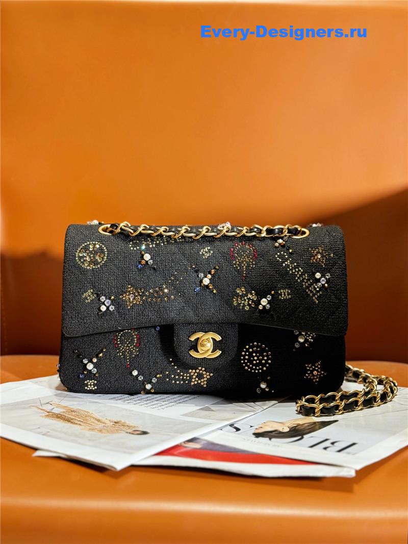 Ch**el cf pearl flap bag