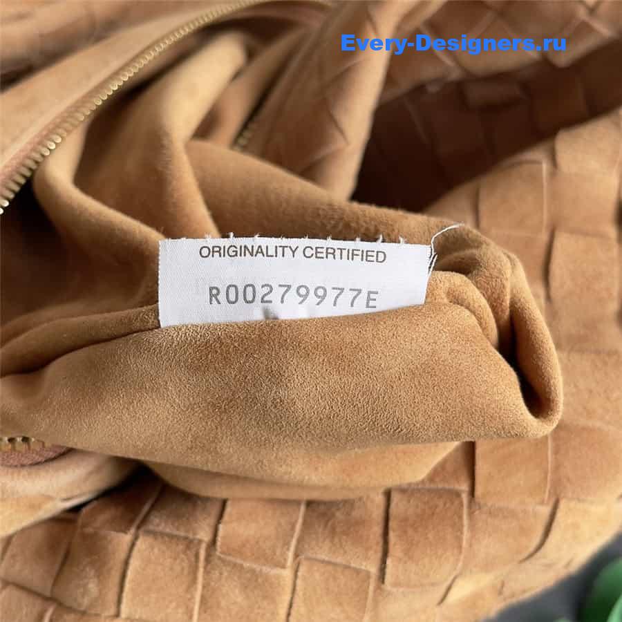 b0tt*ga Ven*ta suede jodie bag large