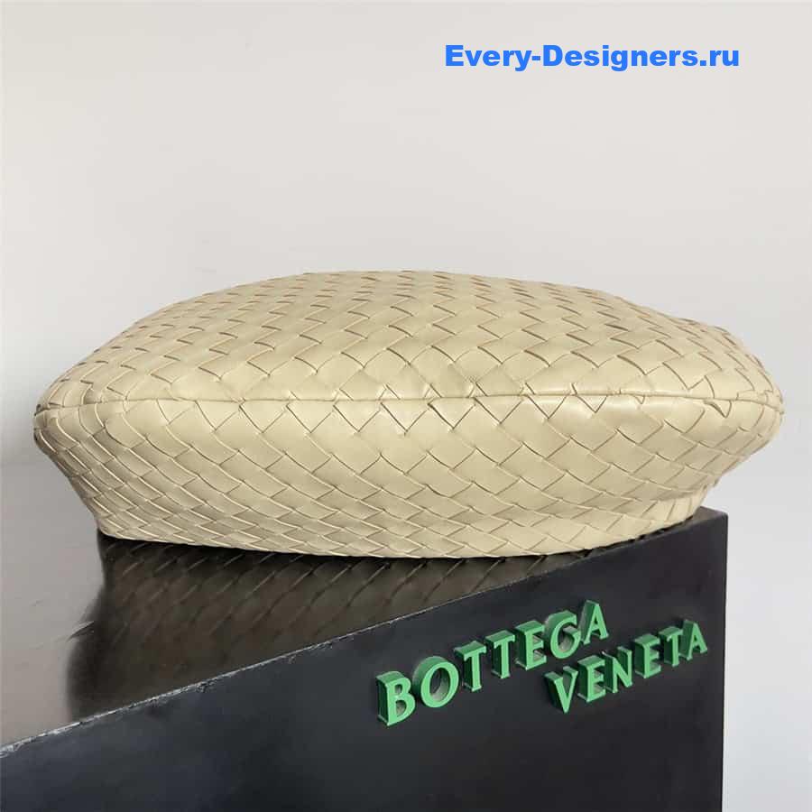 b0tt*ga Ven*ta beige jodie bag large