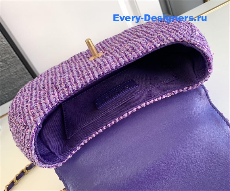 Ch**el coco portable flap bag