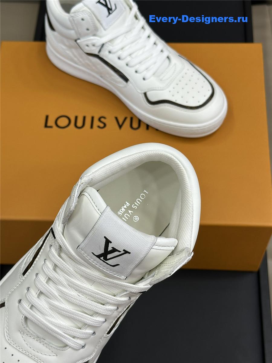 l0vis Vvtt0n lv stadium high-top sneaker white