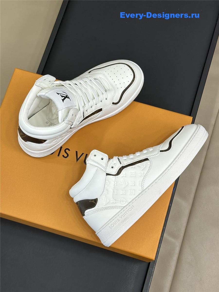 l0vis Vvtt0n lv stadium high-top sneaker white