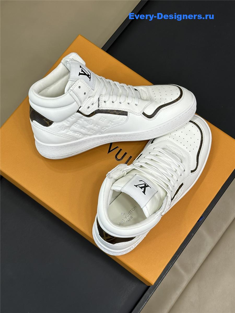 l0vis Vvtt0n lv stadium high-top sneaker white