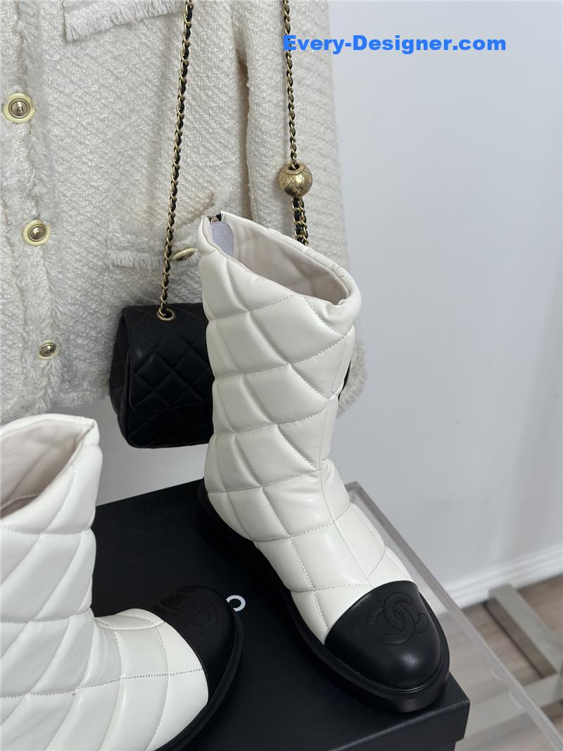CC rhombus platform boots