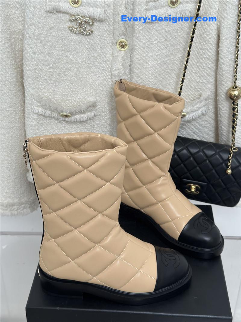 CC rhombus platform boots
