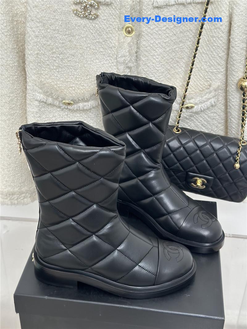 CC rhombus platform boots