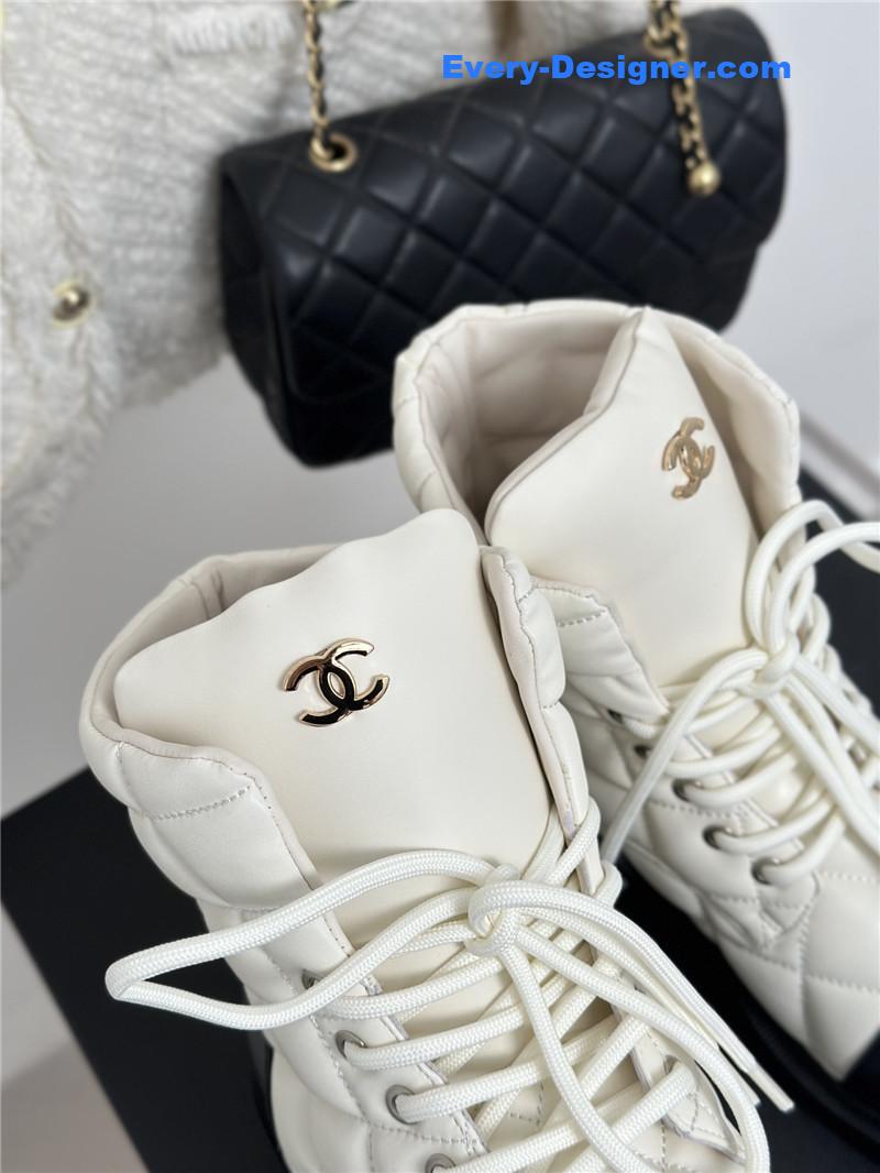 CC rhombus platform boots
