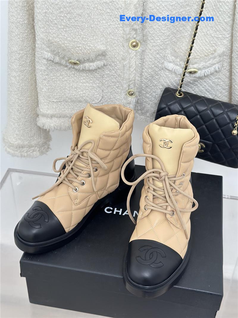 CC rhombus platform boots