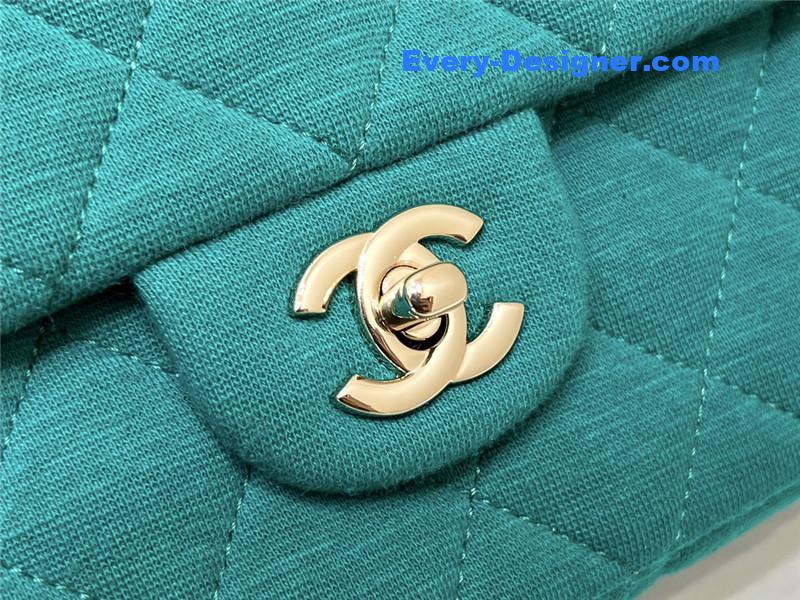 Ch**el green limited edition clutch bag