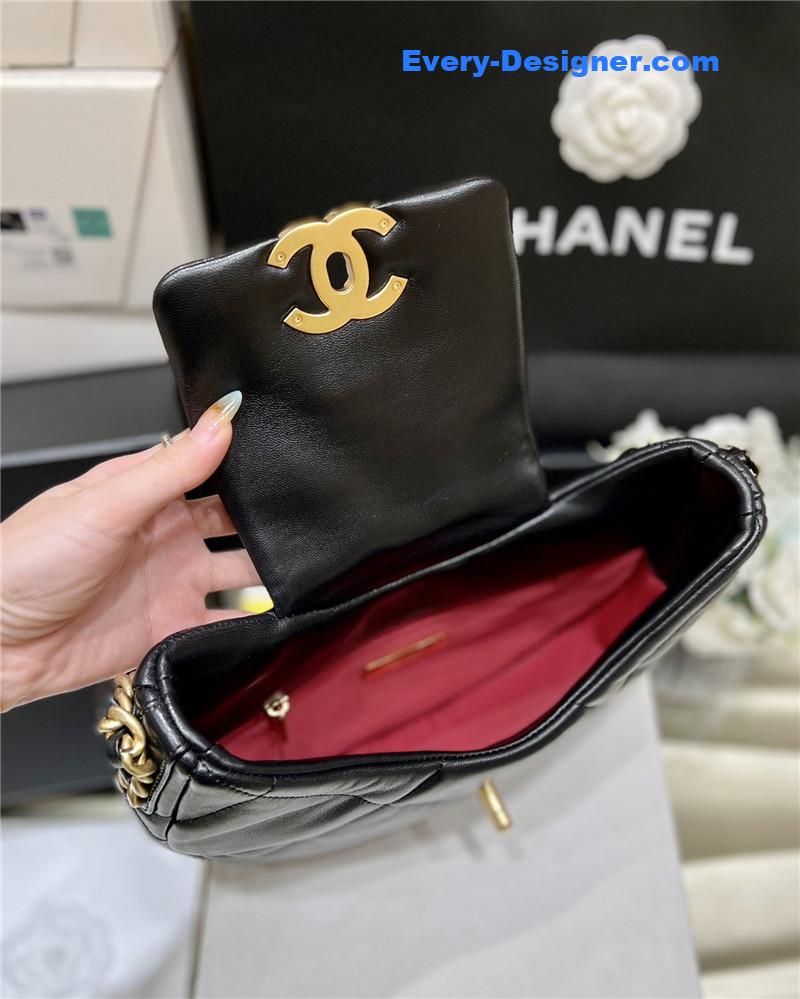 Ch**el logo 19 bag hobo bag