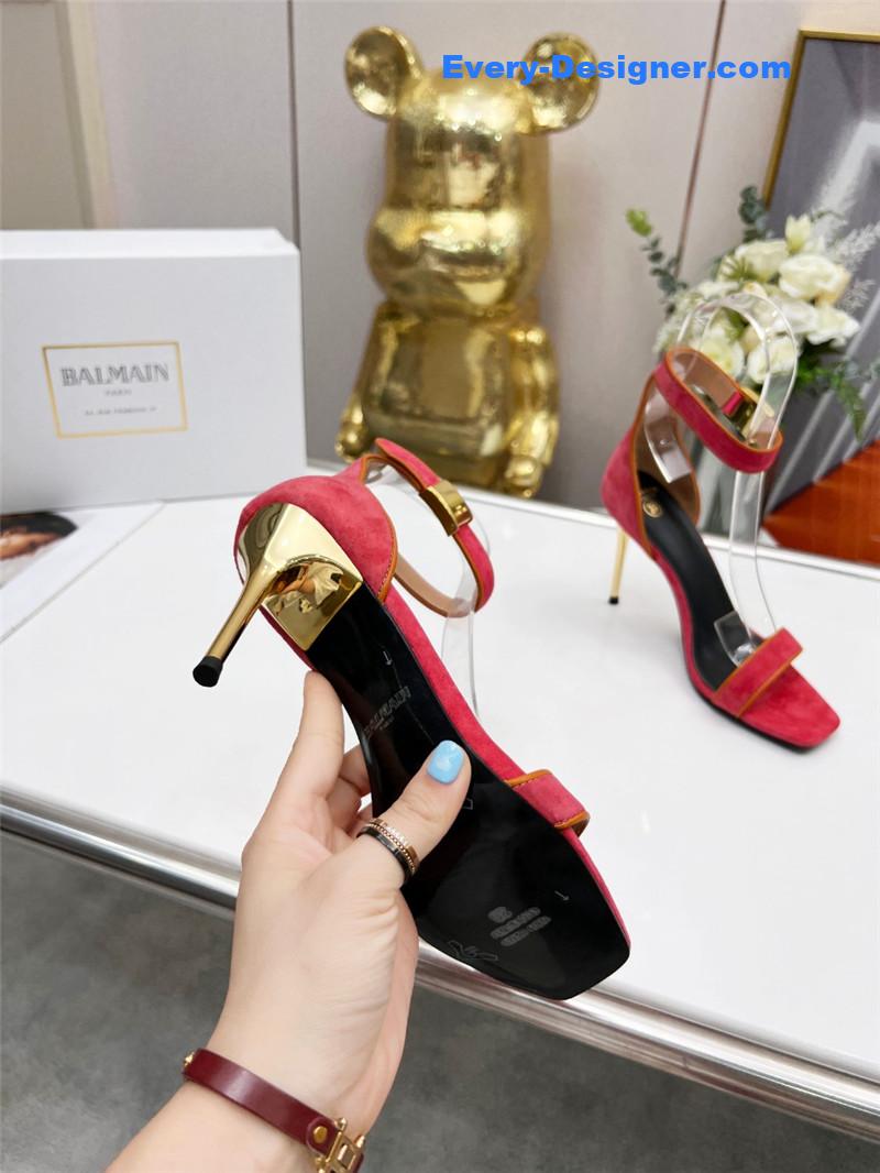 Balmain new high-heeled sandals