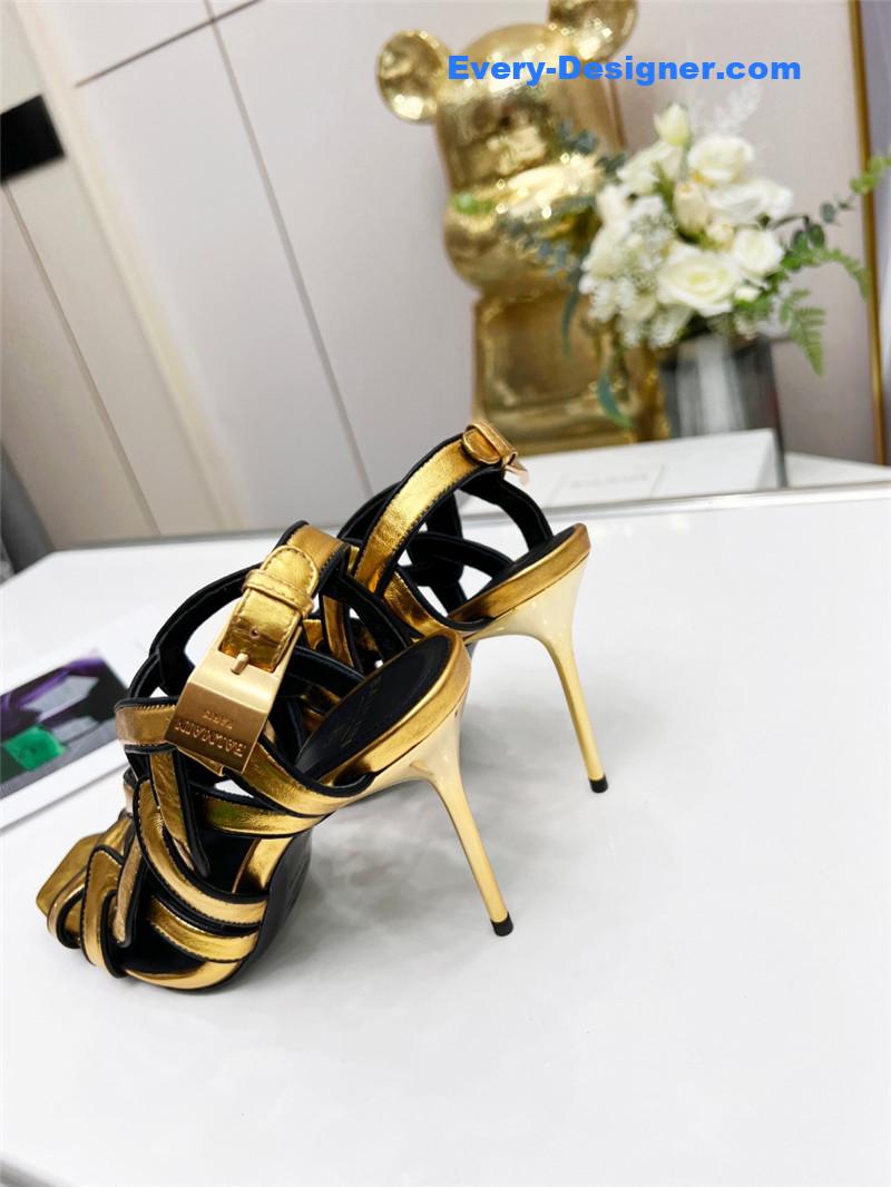 Balmain’s new catwalk cutout sandals