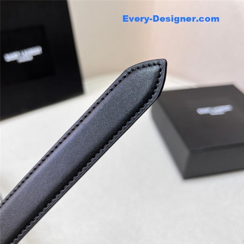 Y51 leather heart pin buckle belt