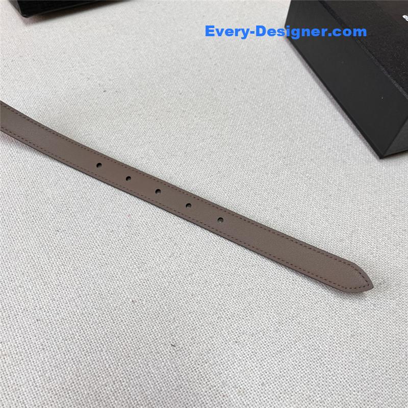 Y51 leather heart pin buckle belt