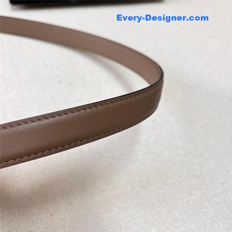 Y51 leather heart pin buckle belt