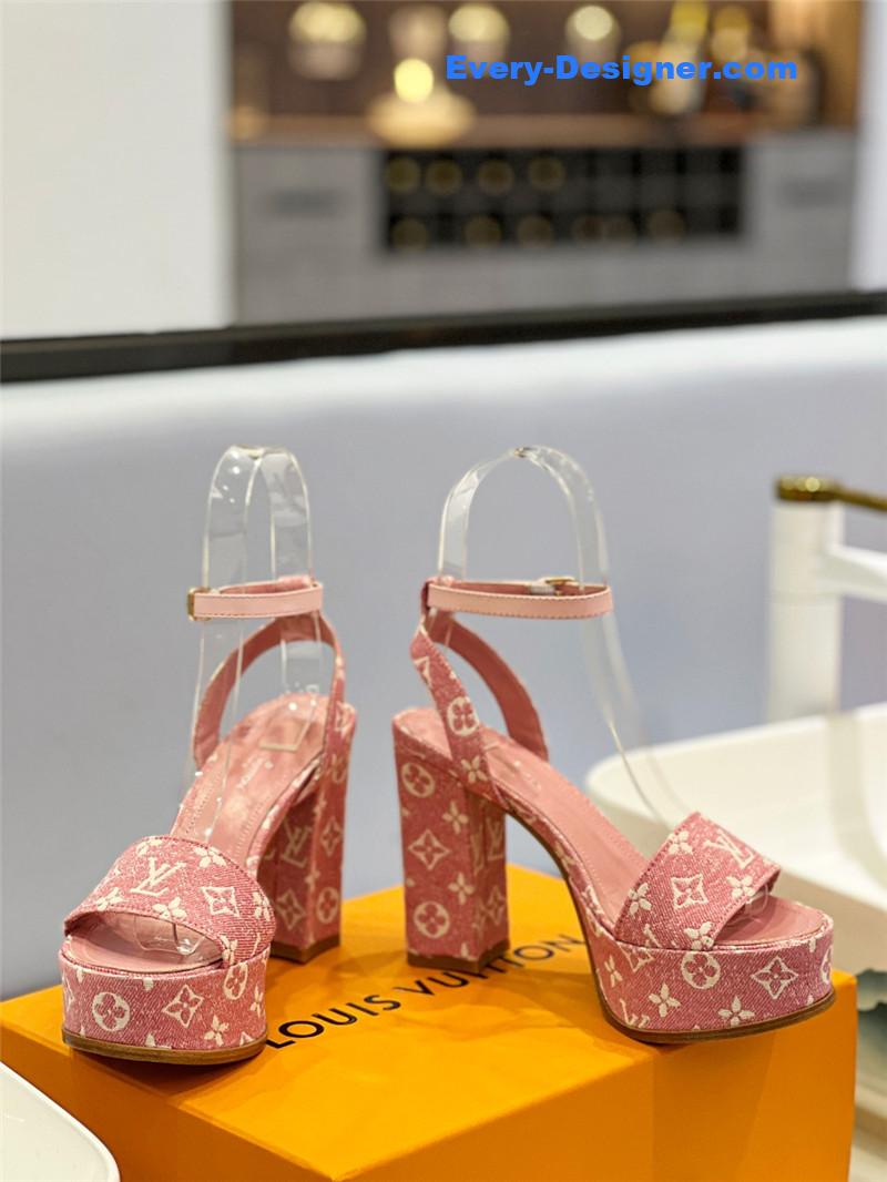 l0vis Vvtt0n lv high imitation platform high heel sandals