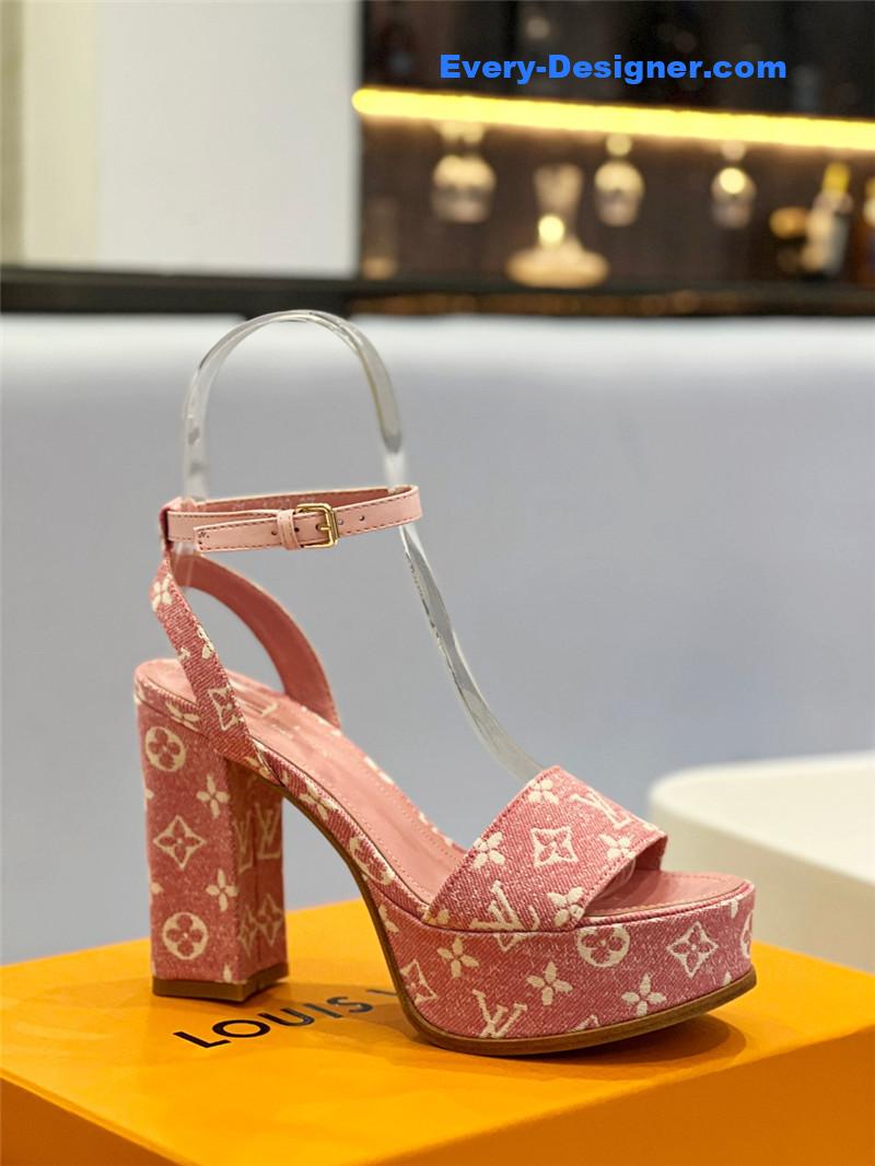 l0vis Vvtt0n lv high imitation platform high heel sandals