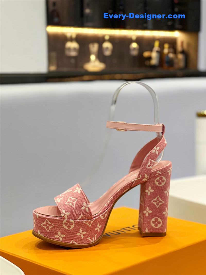 l0vis Vvtt0n lv high imitation platform high heel sandals