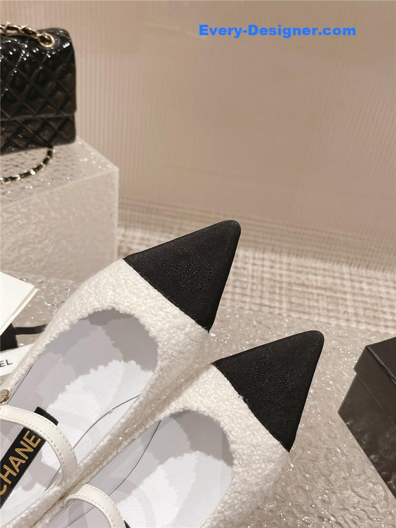 CC new sunflower buckle Mary Jane shoes