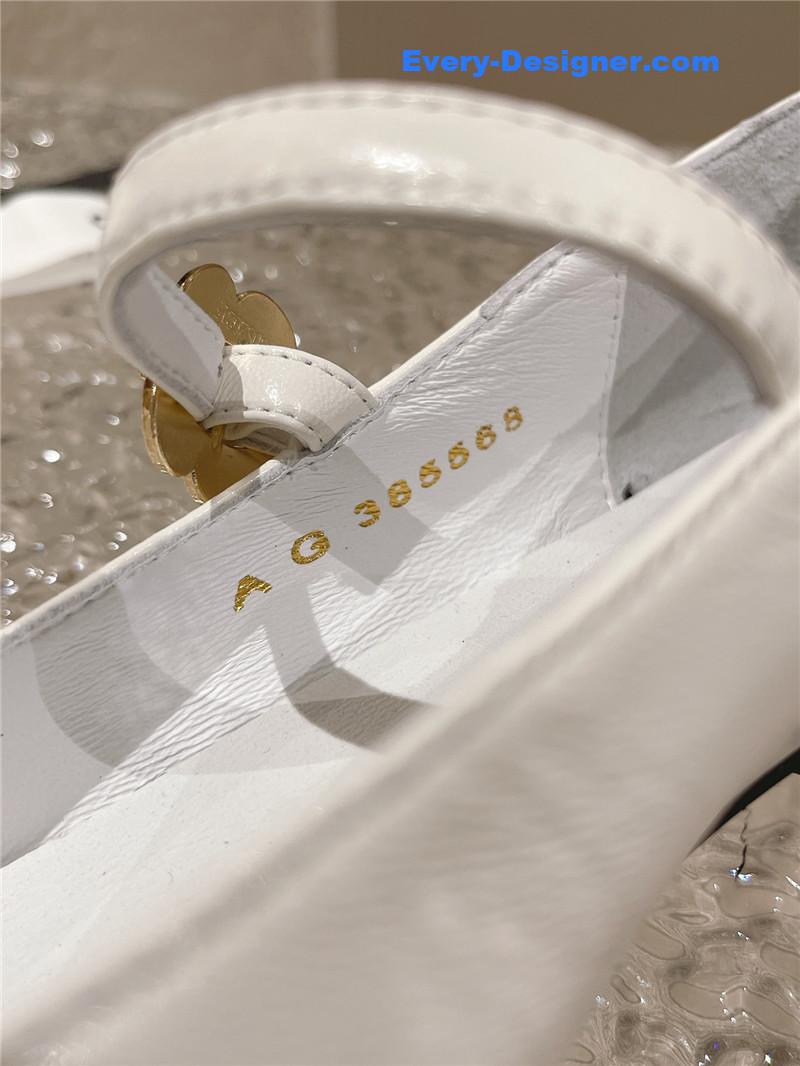 CC new sunflower buckle Mary Jane shoes