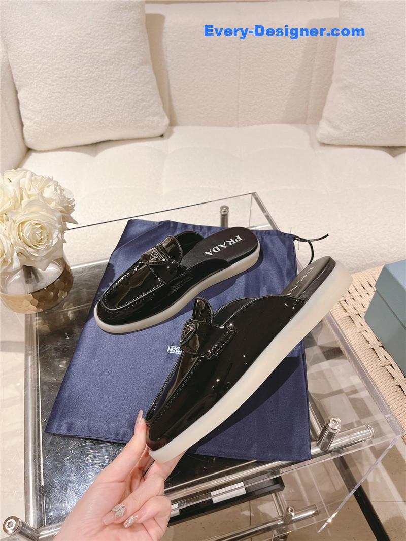Pra*a spring and summer new slip-on loafers