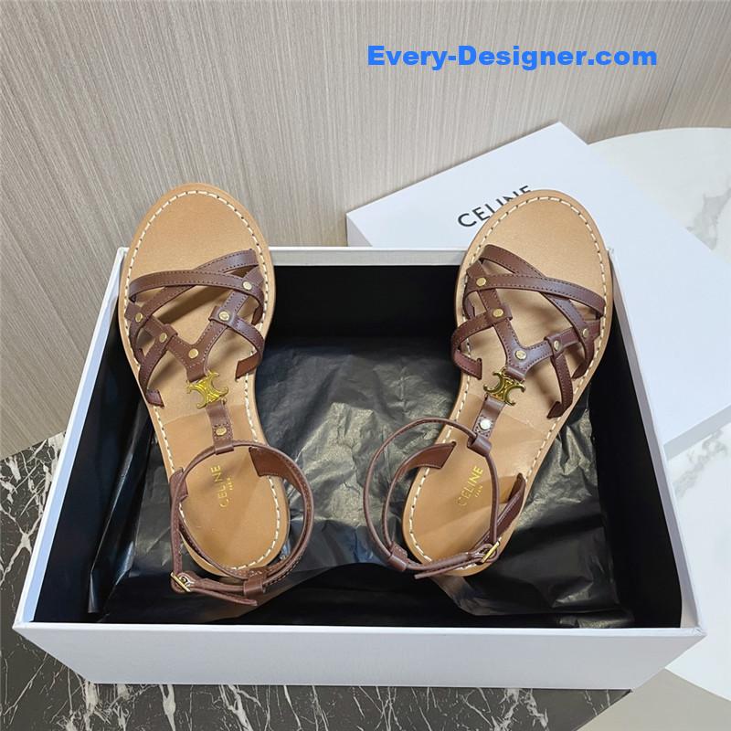 Ce1i*e arc de triomphe british style sandals