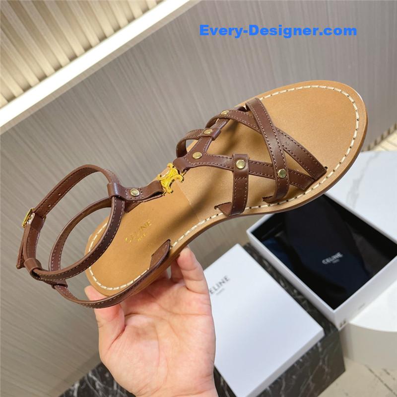 Ce1i*e arc de triomphe british style sandals