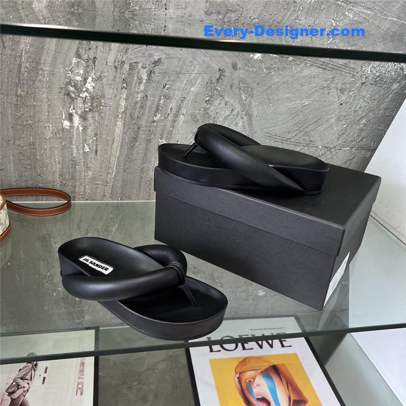 jil sander flip flops