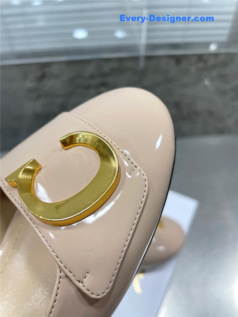 D10r new baotou chunky heel sandals