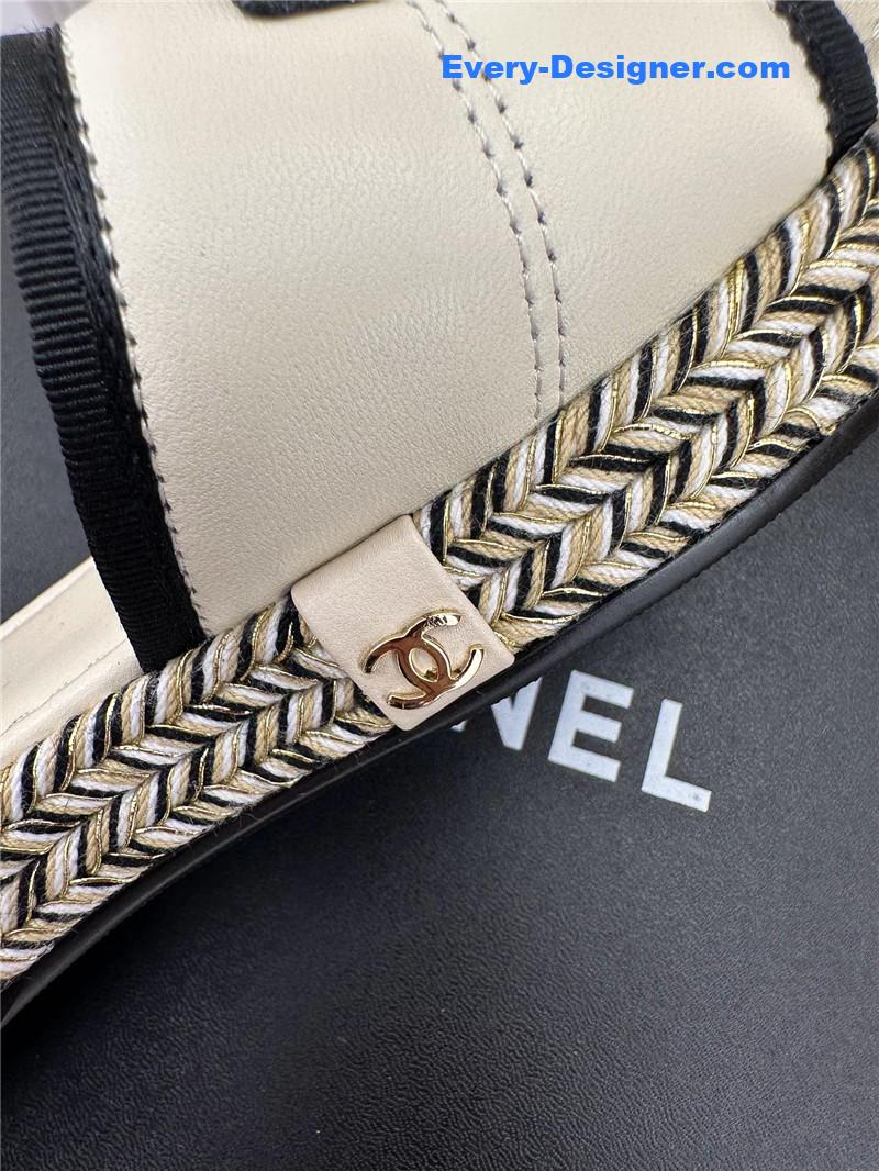 CC velcro lazy slippers