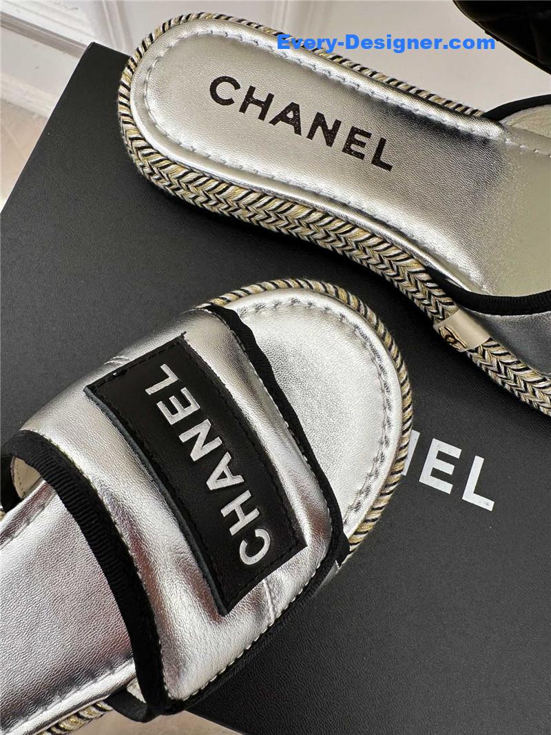 CC velcro lazy slippers