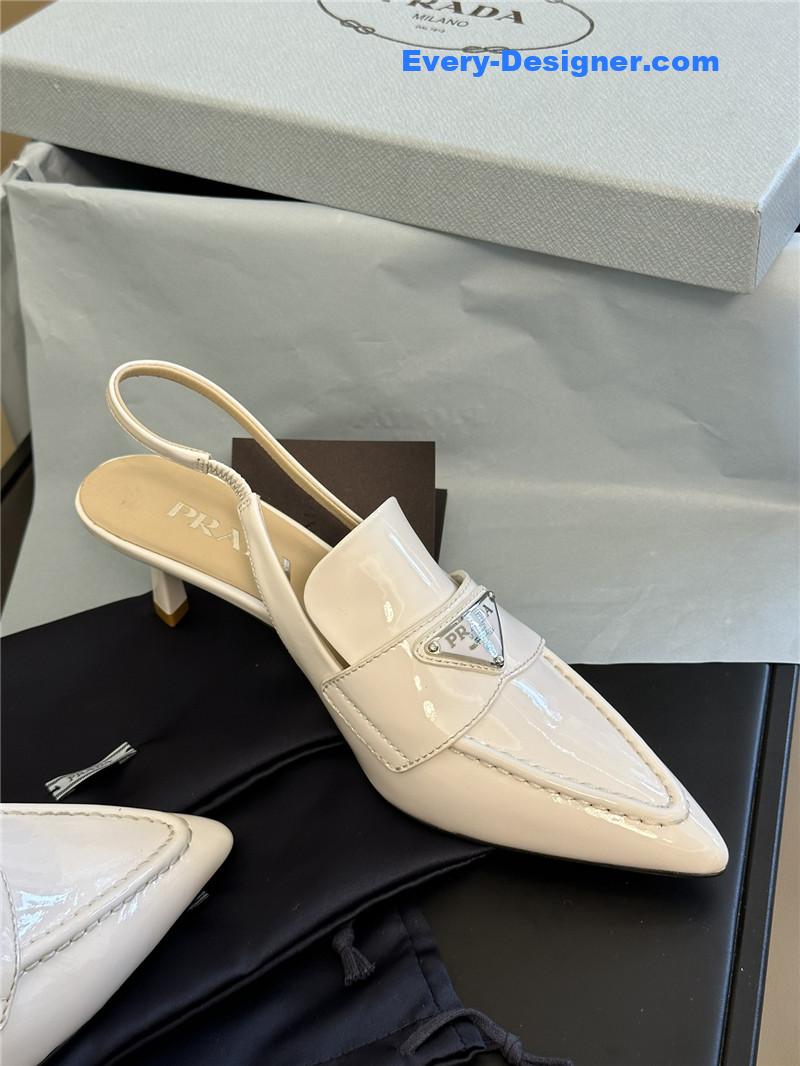 Pra*a triangle logo sneakers