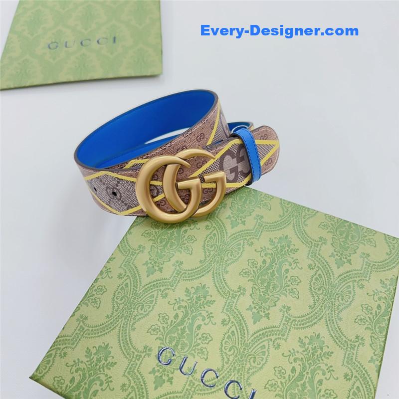 Gvc*1 new double-sided original calfskin belt