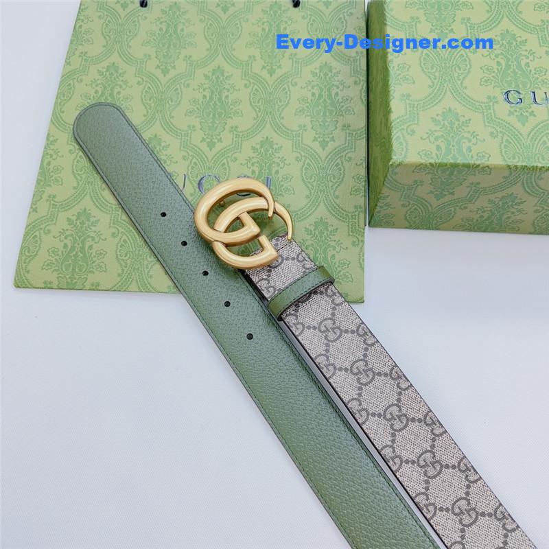 Gvc*1 new double-sided original calfskin belt