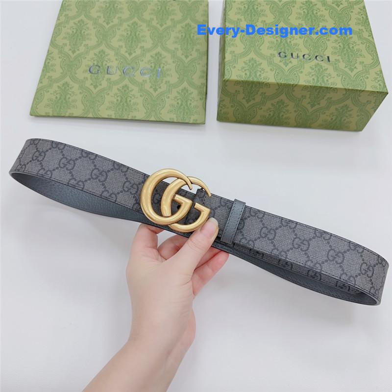 Gvc*1 new double-sided original calfskin belt