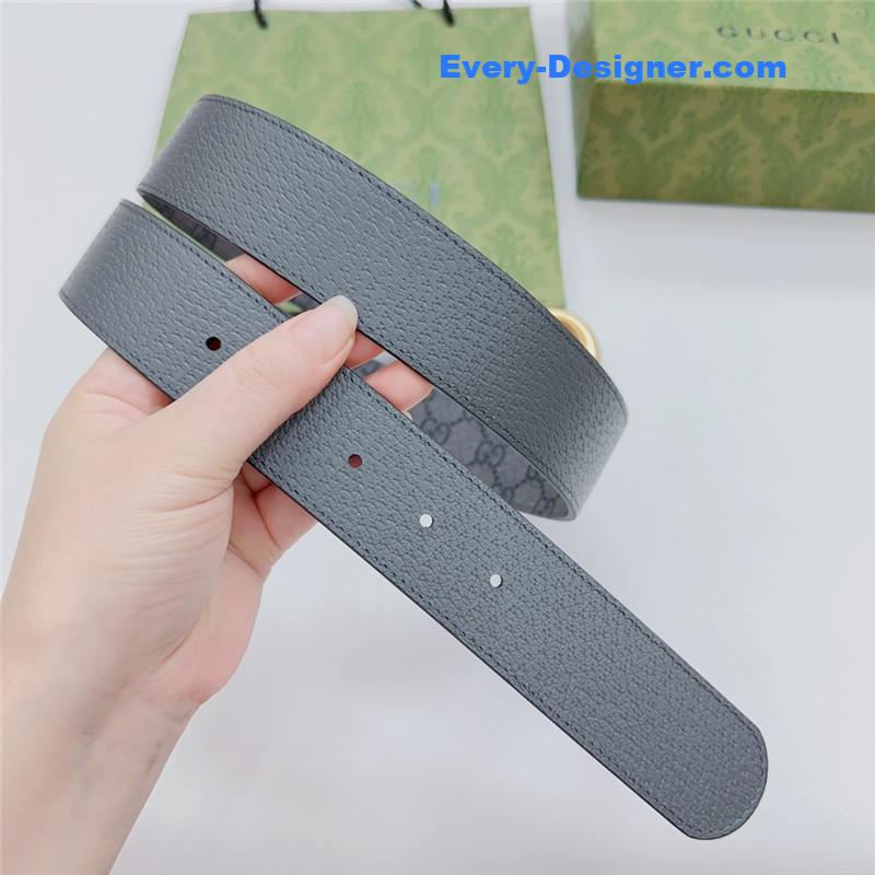 Gvc*1 new double-sided original calfskin belt