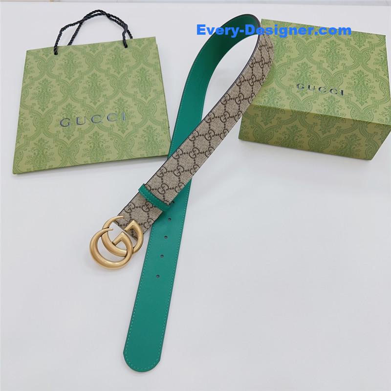 Gvc*1 new double-sided original calfskin belt