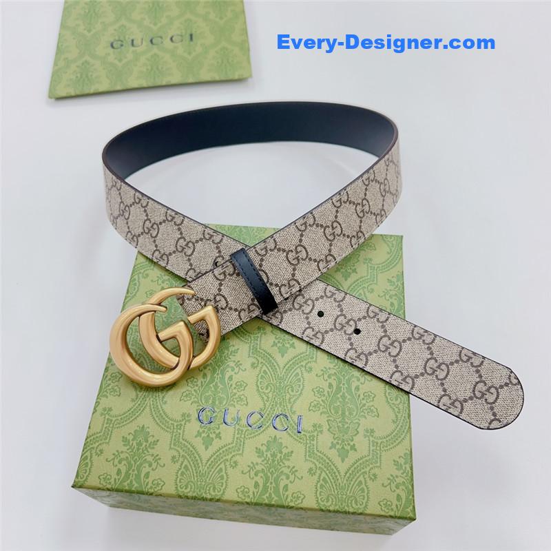 Gvc*1 new double-sided original calfskin belt
