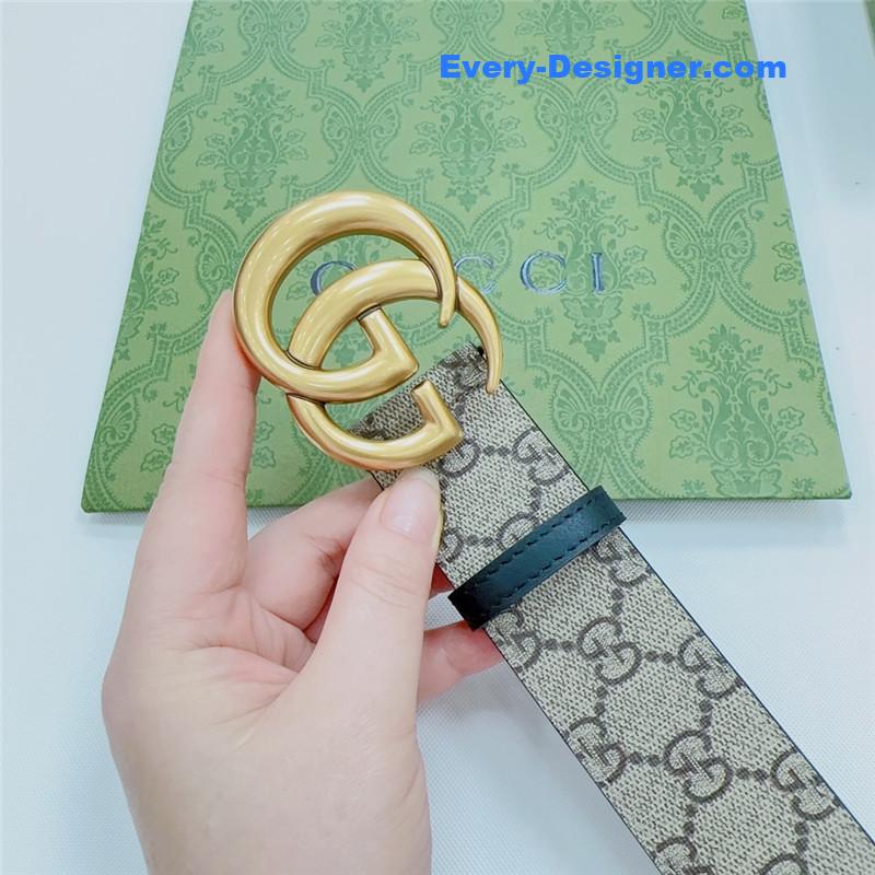 Gvc*1 new double-sided original calfskin belt