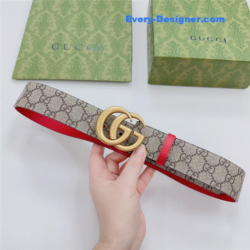 Gvc*1 new double-sided original calfskin belt