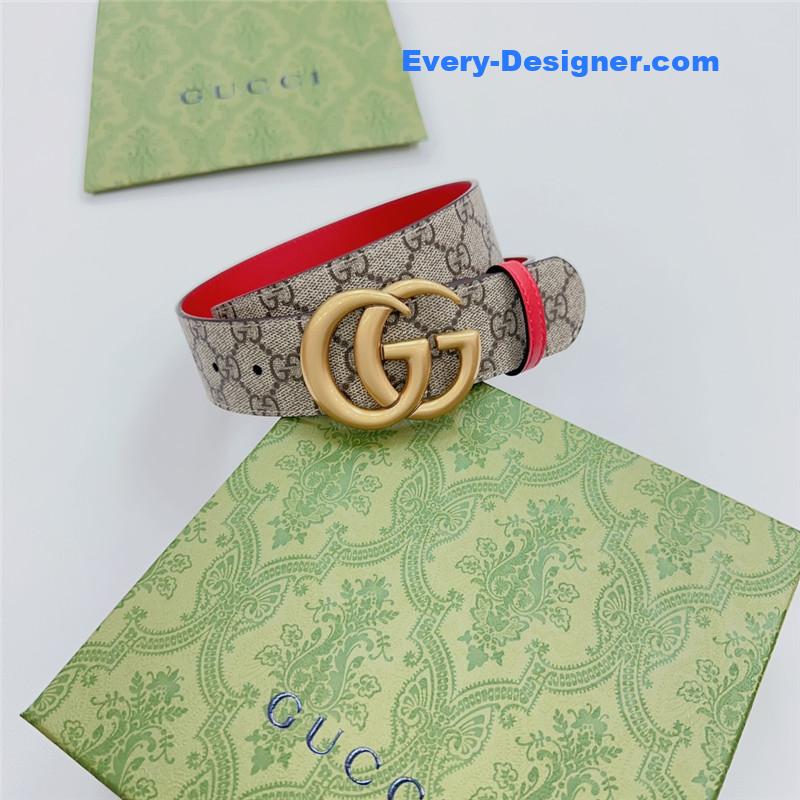 Gvc*1 new double-sided original calfskin belt