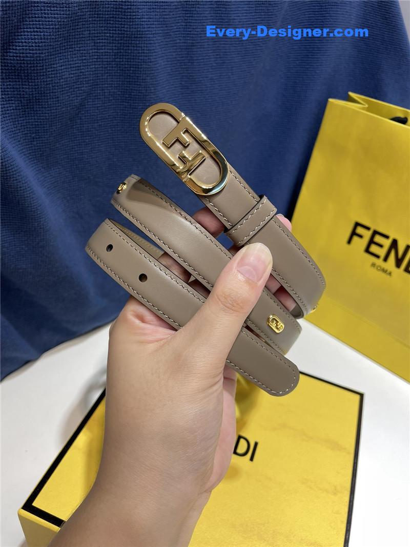 F**di narrow belt with loops