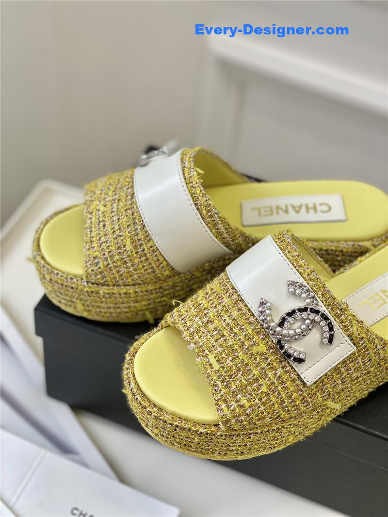 CC new platform sandals