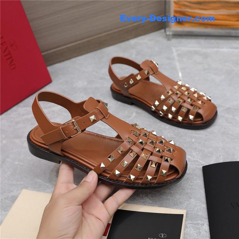 Va1e*ntin0 vintage baotou hollow roman women’s shoes
