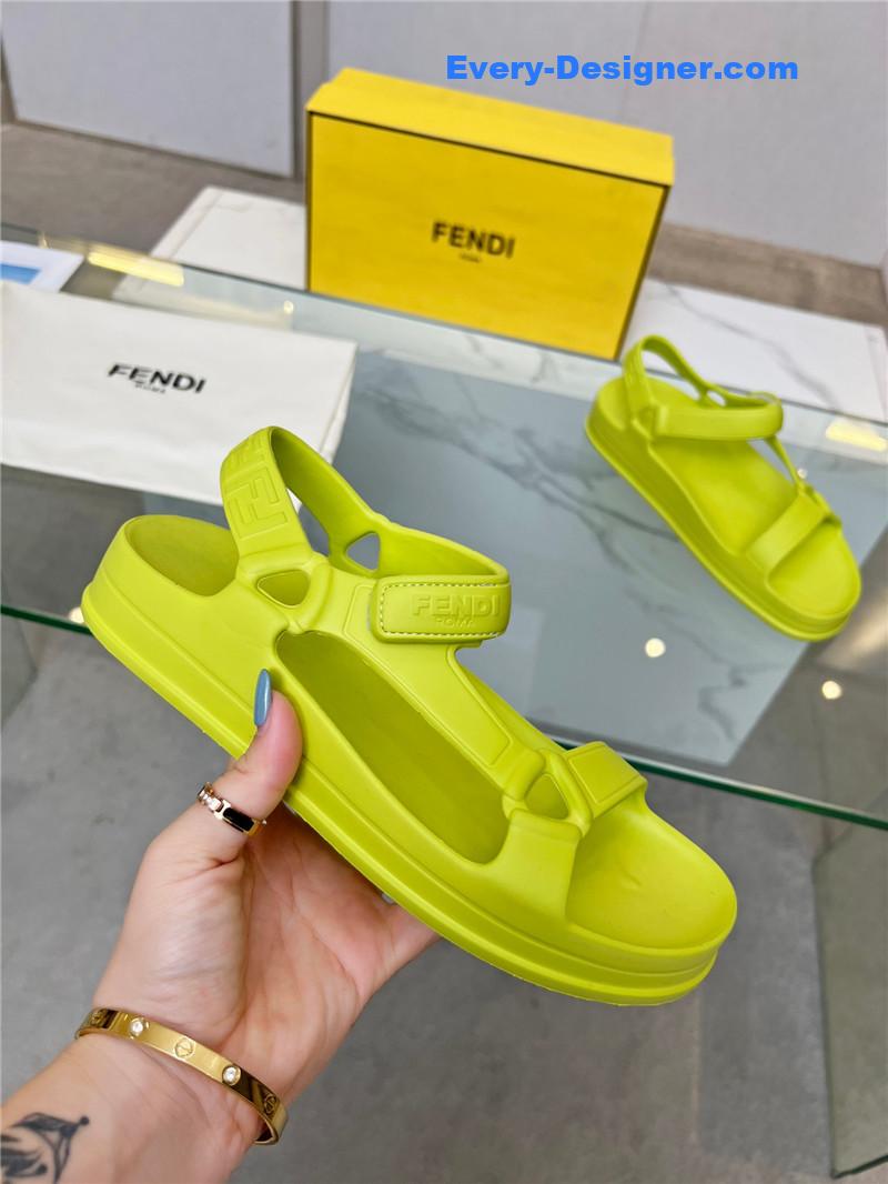 F**di summer new velcro sandals