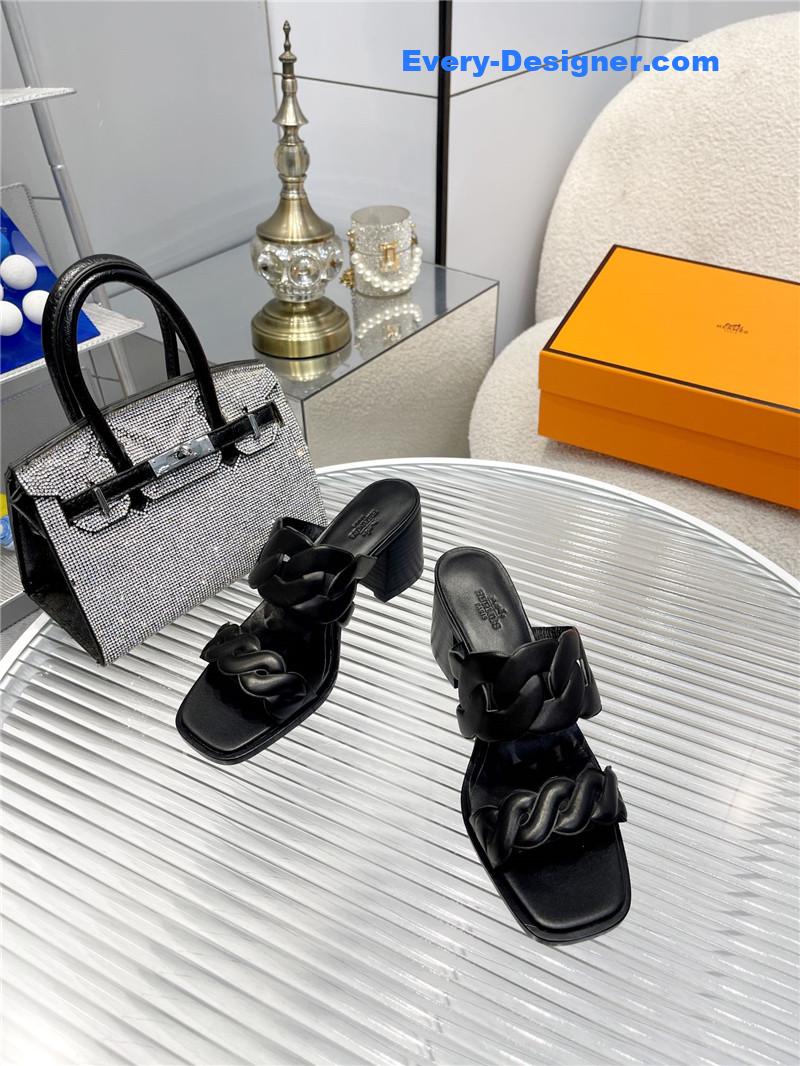 H**me5 pig nose high heel sandals