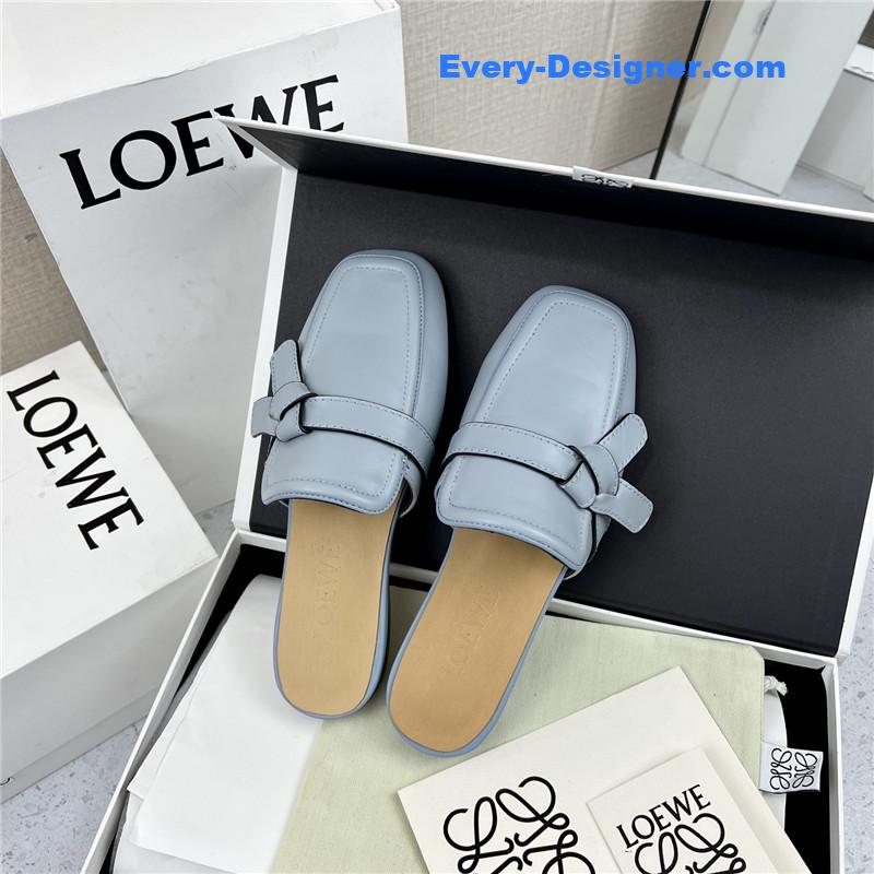 L0ew* hot new bow muller slippers