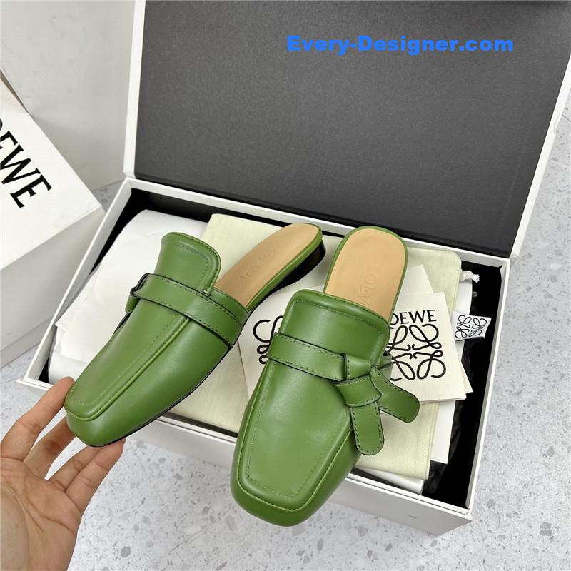 L0ew* hot new bow muller slippers